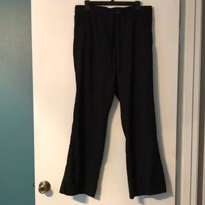 Healing Hands Purple Label black scrub pants